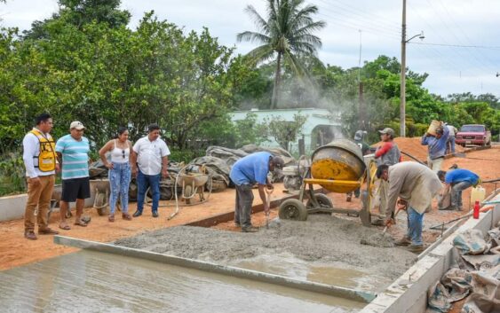 Llega la transformación a Ruiz Cortines en Sayula de Alemán