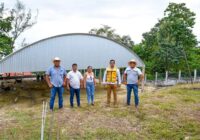 Santa Teresita tendrá Auditorio Municipal • Esta administración continúa trabajando por la grandeza y felicidad de los habitantes de Sayula de Alemán.