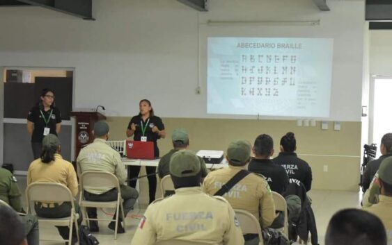 SSP crea Protocolo de Actuación Policial para la Atención de Personas con Discapacidad, buscando garantizar el respeto a sus derechos humanos.