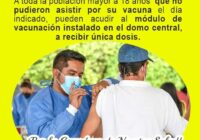 23 y 24 de octubre segunda dosis 30 a 39 años y rezagados unidosis en sayula de Alemán