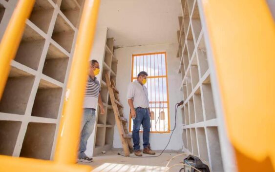 El gobierno de Acayucan se encuentran arreglando la construcción de criptas de cenizas