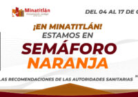 Avanza Minatitlán a semáforo naranja por COVID-19