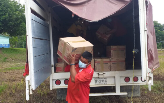 DIF Minatitlán realiza entrega para el programa “Desayunos Escolares Calientes