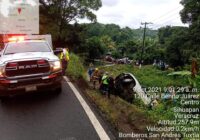 En San Andrés Tuxtla accidente dejan como saldo una persona fallecida