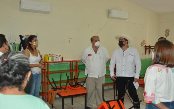 Con inversión de 213 mdp, Gobierno del Estado rehabilita escuelas afectadas por huracán Grace