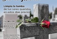El ayuntamiento de Acayucan invita a la ciudadana a asistir a limpiar las tumbas de sus queridos difuntos