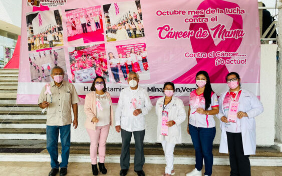 Conmemora Ayuntamiento “Día Mundial de la lucha contra el Cáncer de Mama”