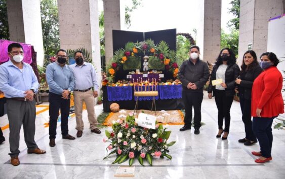 En el Congreso del Estado, Muestra de Altares por el día de muertos