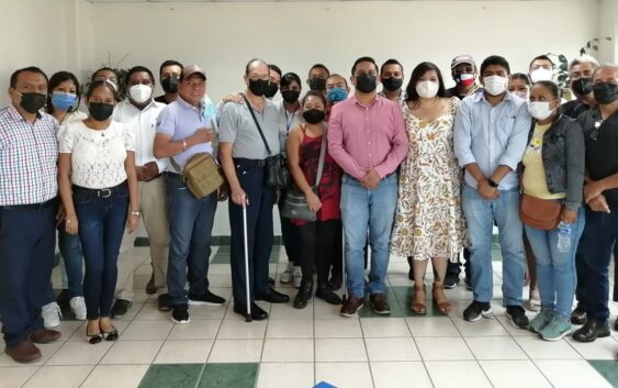Sostiene CEAPP reunión de trabajo con periodistas de Papantla