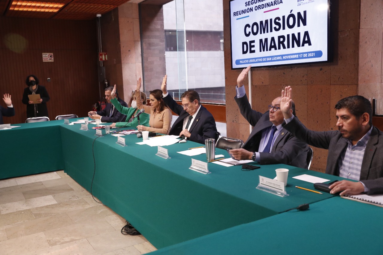 Validó la Comisión de Marina el acuerdo para procesar los dictámenes aprobados en la LXIV Legislatura