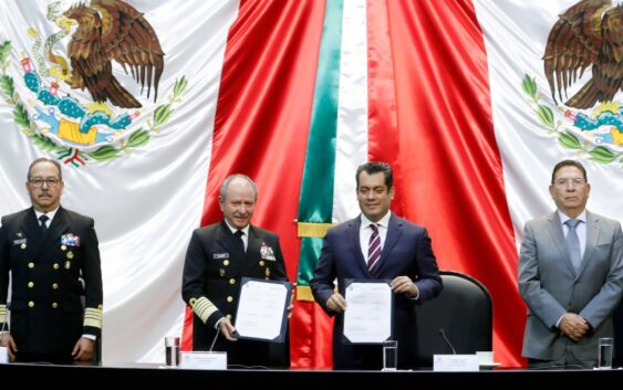 La Cámara de Diputados firma convenio de colaboración con la Secretaría de Marina-Armada de México