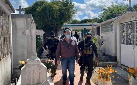 Como parte de la agenda de trabajo en la región norte de Veracruz, esta mañana, por instrucciones del Gob. Cuitláhuac García Jiménez, encabecé el Operativo Día de Muertos en el panteón municipal de Tantoyuca.