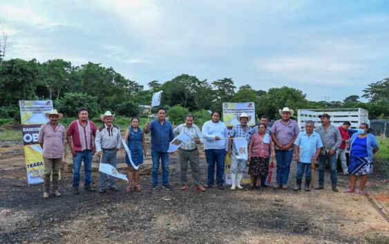 Continúan las obras para Sayula de Alemán