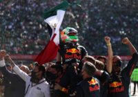 Sergio “Checo” Pérez se sube al podio en el GP de México