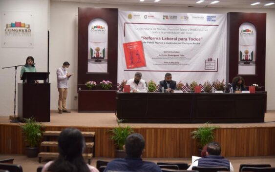 Presentan en el Congreso libro sobre reforma laboral