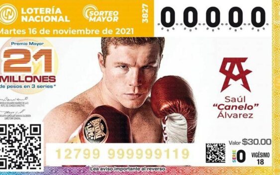 Canelo tendrá su billete de lotería
