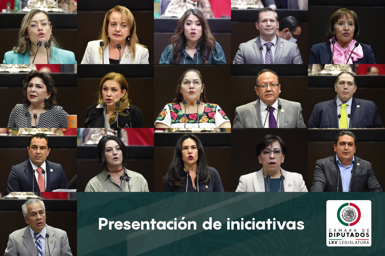 Remiten a comisiones 17 iniciativas presentadas por diputadas y diputados