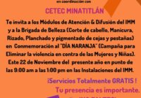 Conmemorará Minatitlán “Día Naranja” contra violencia de género