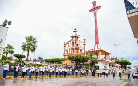 Ayuntamiento de Sayula de Alemán realizó acto cívico en conmemoración del 111 Aniversario de la Revolución Mexicana
