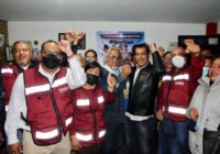 Sergio Gutiérrez Luna con fundadores de Morena: debemos defender obra de AMLO