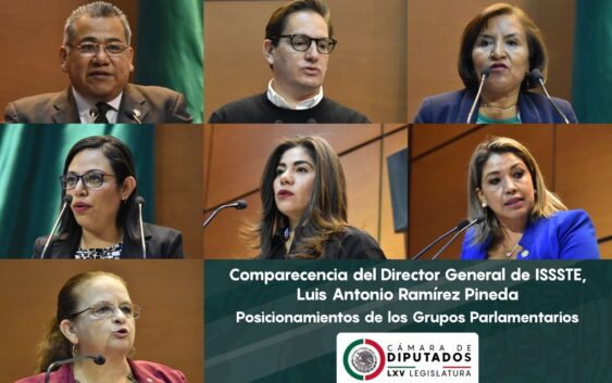Titular del ISSSTE comparece ante comisiones de la Cámara de Diputados, por Tercer Informe de Gobierno