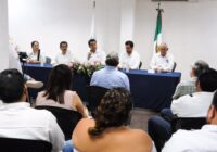 Sergio Gutiérrez Luna con la Canaco de Veracruz: reconocemos esfuerzo de los pequeños y medianos empresarios.