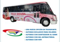 Una nueva opción en el transporte publico, autobús exclusivo para mujeres