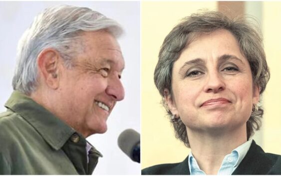 “¡Sereno, moreno! Lea el reportaje y luego platicamos”: Carmen Aristegui a AMLO