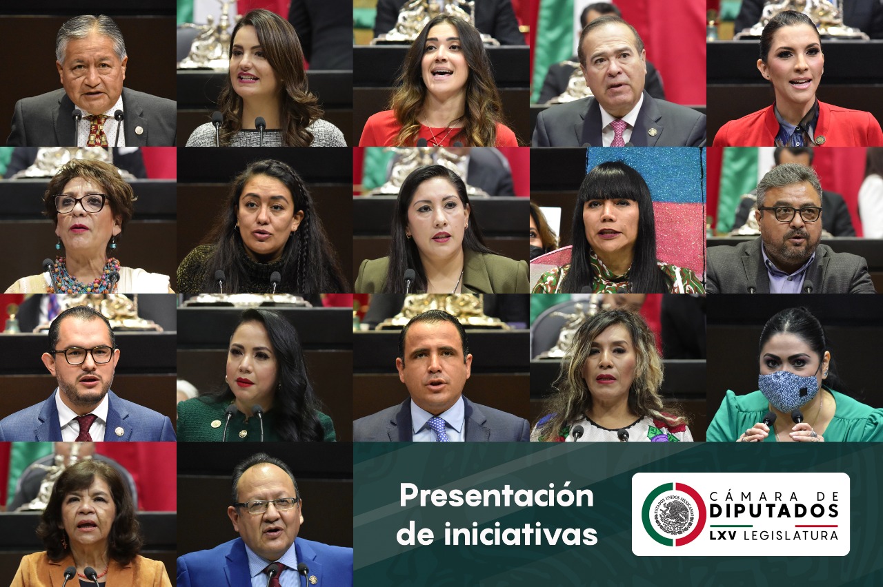 Remiten a comisiones 18 iniciativas presentadas por diputadas y diputados