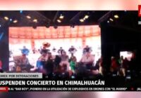 Se registran detonaciones en concierto de banda en Chimalhuacán