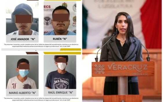 ¡Ahí está la ‘Mano dura’ de la Fiscal de Veracruz! Caen otros dos presuntos secuestradores ahora en Tuxpan.