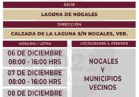 Anuncian jornada de vacunación en Nogales