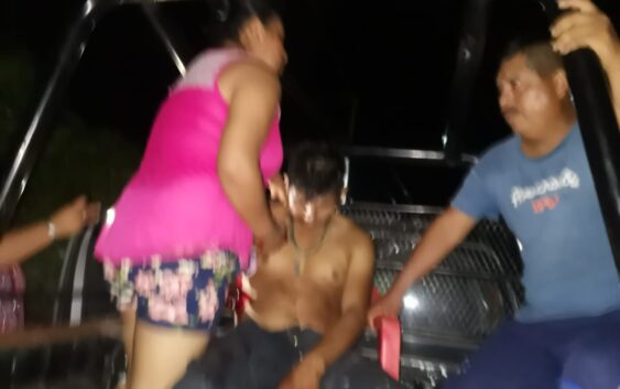 Cercena la mano de su compañero de farra en Papantla