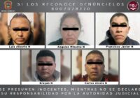 Asegura FGJEM a cinco integrantes de una célula delictiva