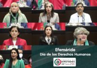 Grupos parlamentarios emiten comentarios con motivo del Día de los Derechos Humanos