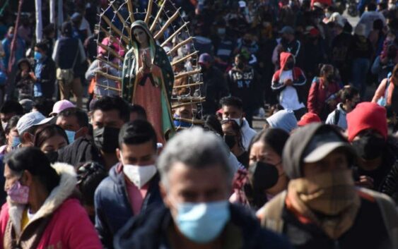 A la Basílica de Guadalupe han llegado 2.5 millones de peregrinos
