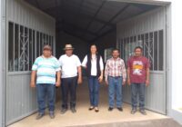 La alcaldesa María Luisa Duncan Prieto, entregó el edificio de la agencia municipal y comisariado ejidal, en Correa.