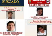 Estados Unidos da a conocer Modus Operandi de los “Chapitos”.