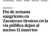 Ola criminal incendia Zacatecas; Fresnillo es el infierno