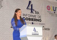 La alcaldesa de Oluta María Luisa Prieto Duncan rindió su Cuarto Informe de Gobierno