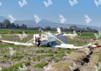Dos lesionados tras desplome de una avioneta en Tepanco