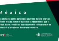 CIDH, RELE y ONU-DH México condenan el asesinato de la periodista Lourdes Maldonado.