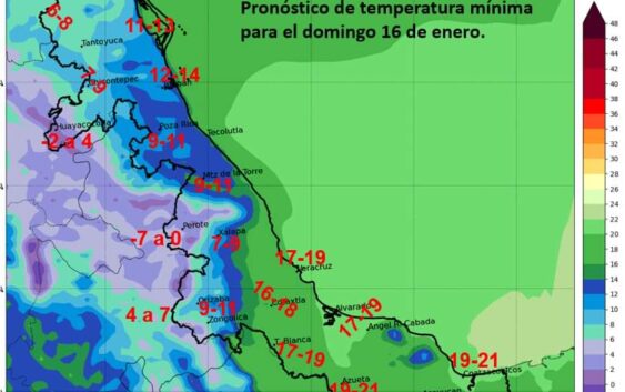 Disminuye el norte en Veracruz