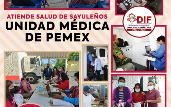 DIF de Sayula y Pemex atendieron a cientos de personas en jornadas de salud
