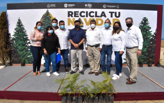 Inicia campaña Recicla tu Navidad 2022 “No lo abandones. ¡Recíclalo!”