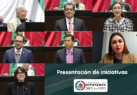 Legisladores y legisladoras presentan nueve iniciativas ante la Comisión Permanente