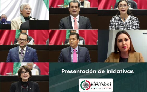 Legisladores y legisladoras presentan nueve iniciativas ante la Comisión Permanente