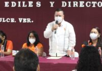 Noé Castillo Olvera, Sindica y regidores, establecen dinámicas de trabajo con los directores del Ayuntamiento de Agua Dulce