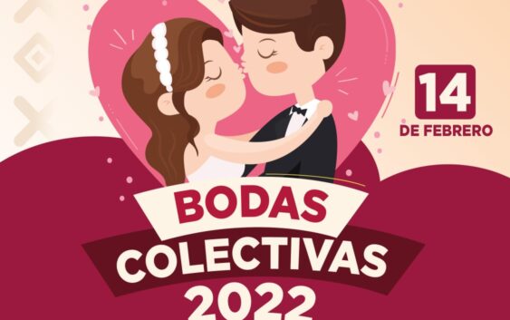 Próximo 14 de febrero, Bodas Colectivas en Nanchital