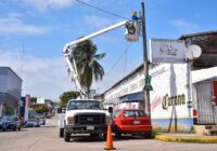 Se continúa trabajando en mejora del alumbrado público